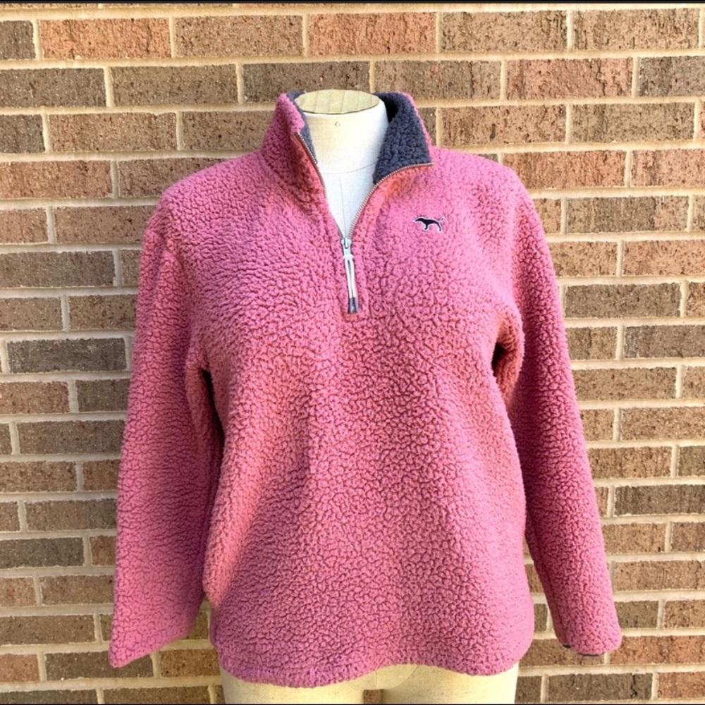 Victoria’s Secret PINK Sherpa Fleece Pullover